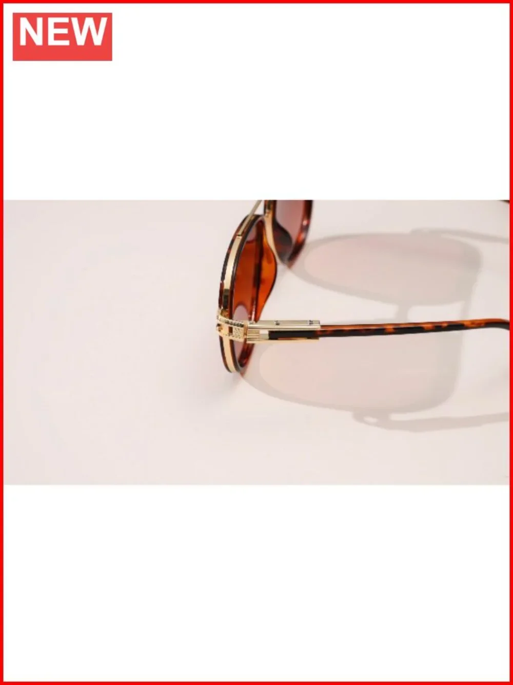 Oversized Aviator Sunglasses Double Bridge Metal Vintage Gradient Shades UV400